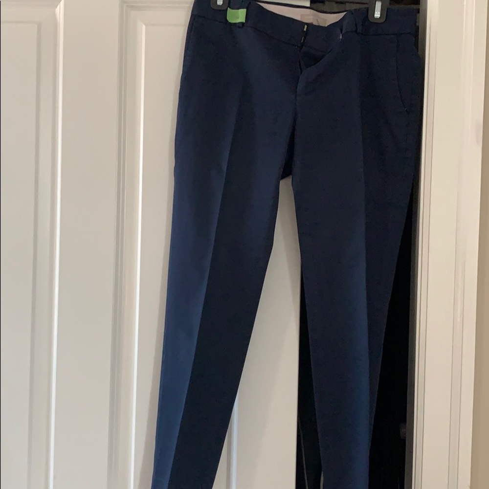 Navy blue dress capris